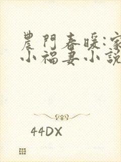 农门春暖:家有小福妻小说版