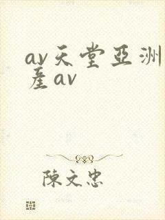 av天堂亚洲国产av