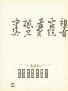守诚者电视剧全集免费观看完整版