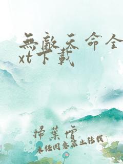 无敌天命全本txt下载