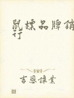 鼠标品牌销售排行
