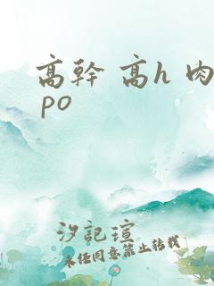 高干 高h 肉 po