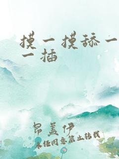 摸一摸舔一舔插一插