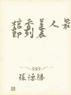 棺香美人最新章节列表