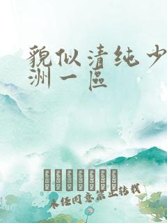 貌似清纯少妇亚洲一区