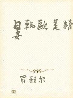 日韩欧美精品人妻