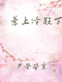 惹上冷殿下免费