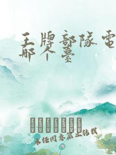 王牌部队电视剧哪个台