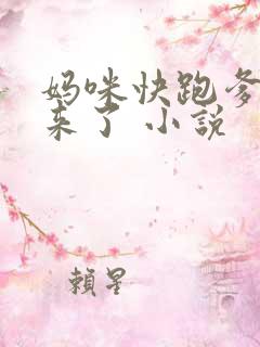 妈咪快跑爹地追来了 小说
