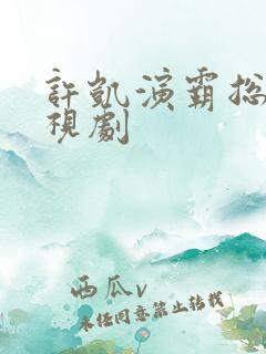 许凯演霸总的电视剧