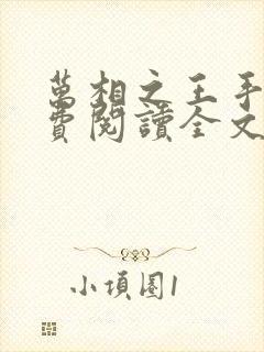 万相之王手机免费阅读全文