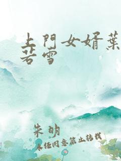 上门女婿叶凡唐若雪