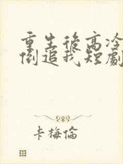 重生后高冷妻子倒追我短剧免费观看