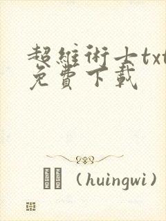 超维术士txt免费下载