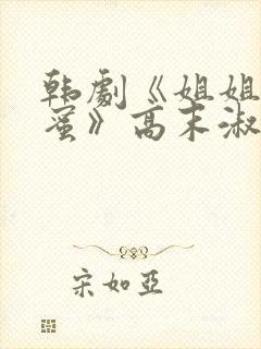 韩剧《姐姐的闺蜜》高末淑