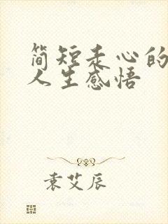 简短走心的句子人生感悟