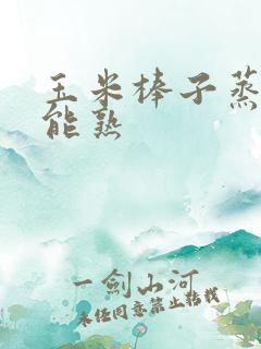 玉米棒子蒸多久能熟