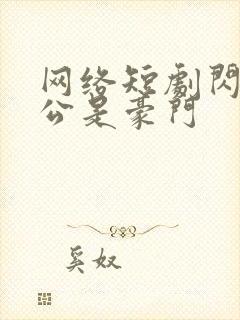 网络短剧闪婚老公是豪门