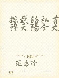 总裁的私有宝贝穆天阳全文阅读
