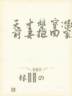 天才双宝:傲娇前妻抱回家小说在线阅读