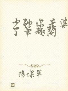 少帅你老婆又跑了笔趣阁