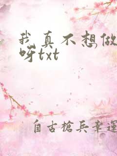 我真不想做主角呀txt