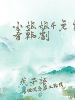 小姐姐4免费观看韩剧