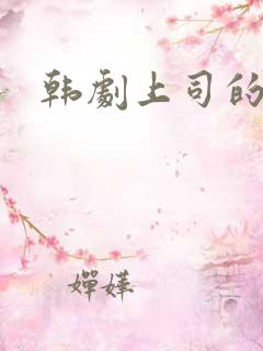 韩剧上司的妻子