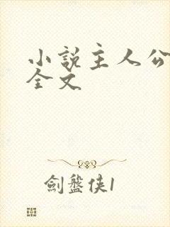 小说主人公叶辰全文