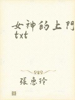 女神的上门豪婿 txt