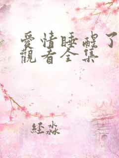 爱情睡醒了在线观看全集
