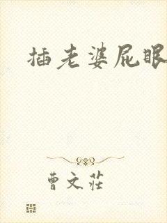 插老婆屁眼