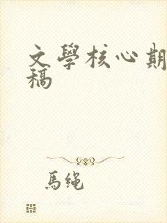 文学核心期刊投稿