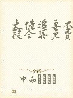 大佬追妻不择手段全集免费阅读