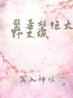 医毒双绝太子妃野又飒