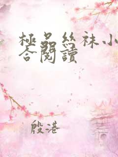 极品丝袜小说集合阅读