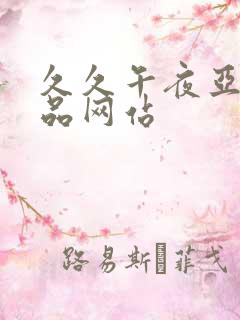 久久午夜亚洲精品网站