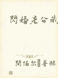 闪婚老公藏不住