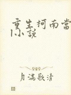 重生柯南当侦探l小说