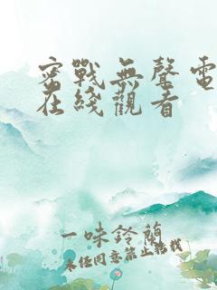 密战无声电视剧在线观看