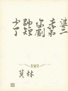 少帅你老婆又跑了短剧第二季在线观看
