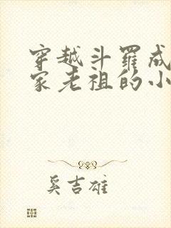 穿越斗罗成为千家老祖的小说