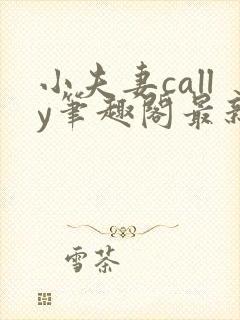 小夫妻cally笔趣阁最新章节