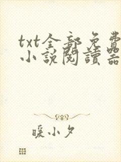 txt全部免费小说阅读器