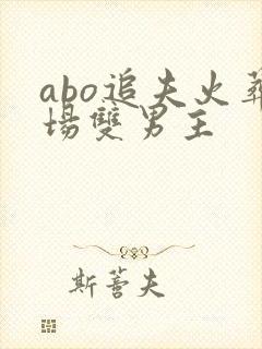 abo追夫火葬场双男主