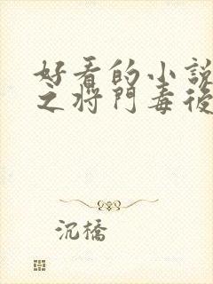 好看的小说重生之将门毒后