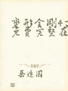 变形金刚4高清免费完整在线观看