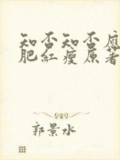知否知否应是绿肥红瘦原著小说在哪看