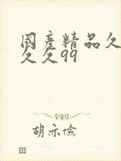 国产精品久久久久久99