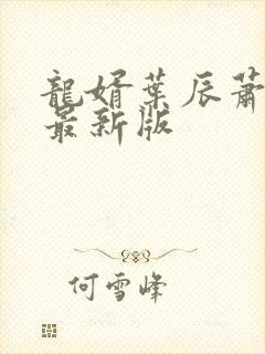 龙婿叶辰萧初然最新版